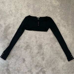 EUC FL&L KNIT MICRO CARDIGAN